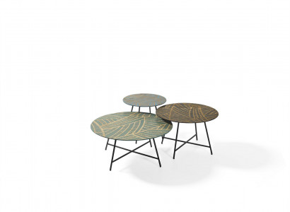 Set 3x Couchtische Kaffeetisch Design Tische Wohnzimmertische Rund 